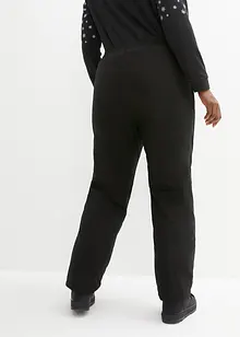 Pantalon thermique avec doublure polaire et taille élastiquée, imperméable, bonprix