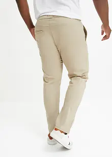 Pantalon taille élastiquée Slim Fit, Straight, bonprix