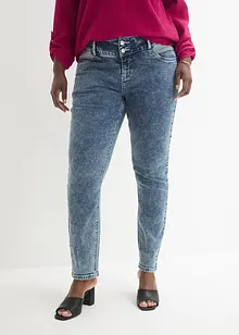 Jean Skinny taille moyenne, sculptant, bonprix