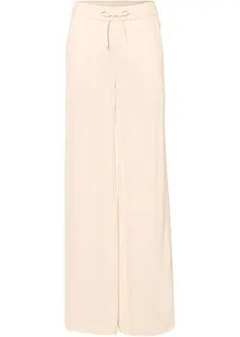 Pantalon fluide en viscose légèrement brillante, bonprix