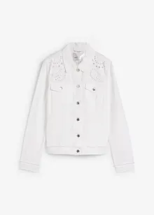 Veste à broderie ajourée, bonprix