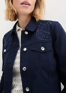 Veste à broderie ajourée, bonprix