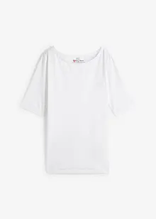 T-shirt à encolure bateau, bonprix