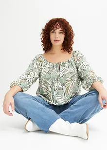 Tunique-blouse imprimée, bonprix