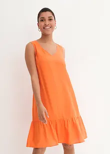 Robe trapèze en viscose longueur genou, bonprix