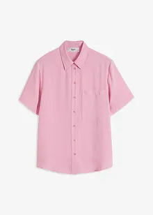 Blouse à manches mi-longues et poche sur la poitrine, bonprix