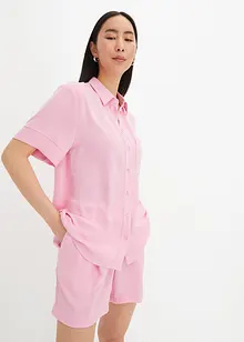 Blouse à manches mi-longues et poche sur la poitrine, bonprix