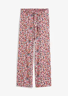 Pantalon palazzo taille élastique, bonprix