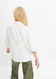 Blouse à col polo, bonprix