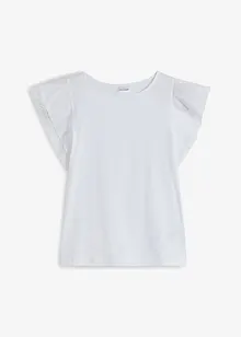 T-shirt avec dentelle, bonprix