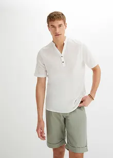 Chemise manches courtes, aspect froissé, bonprix