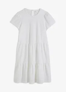 Robe polo avec broderies anglaises, bonprix