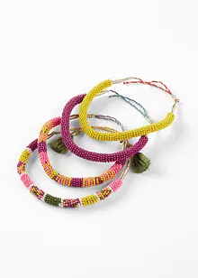 Lot de 4 bracelets, bonprix