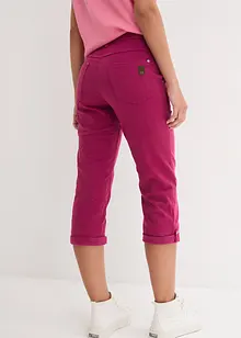 Pantalon extensible avec effet crash, longueur 3/4, bonprix