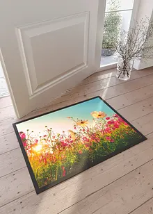 Tapis de protection avec pré fleuri, bonprix