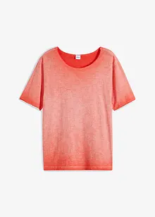 T-shirt en coton, aspect délavé, bonprix