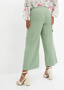 Pantalon palazzo avec poches à rabat, BODYFLIRT