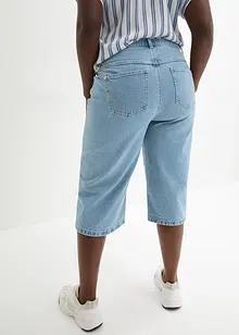 Jupe-culotte en jean, taille haute, capri, John Baner JEANSWEAR