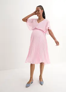 Robe de grossesse avec jupe plissée, bonprix