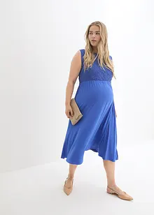 Robe de grossesse à dentelle avec dos extensible, bonprix