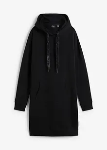 Robe sweat à capuche en coton, bonprix