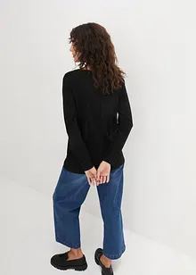 T-shirt manches longues coupe ample, bonprix