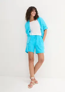 Short en gaze de coton, bonprix