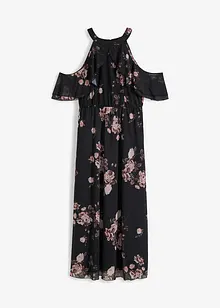 Robe longue en mesh, bonprix