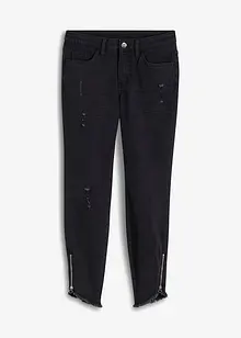 Jean skinny taille mi-haute, extensible, bonprix