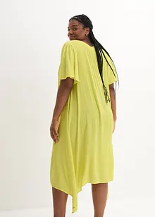 Robe caftan longue en tissu crêpe, bonprix