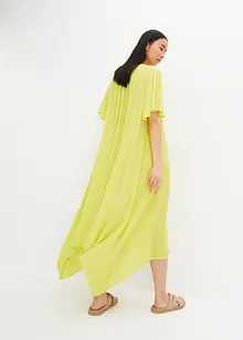 Robe caftan longue en tissu crêpe, bonprix