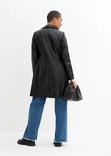 Manteau avec revers, cintré, bonprix