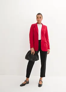 Blazer long en jersey coton, bonprix