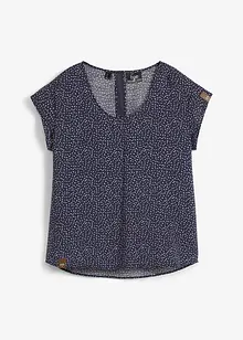 Blouse en jersey imprimé, manches courtes, bonprix