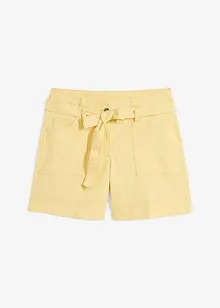 Short en twill avec ceinture à nouer, bpc bonprix collection