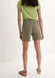 Short en twill avec ceinture à nouer, bpc bonprix collection