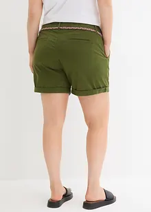 Short chino de grossesse avec ceinture, bpc bonprix collection