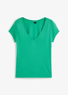 T-shirt col V, bonprix