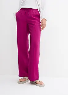 Pantalon ample à taille élastiquée, bonprix