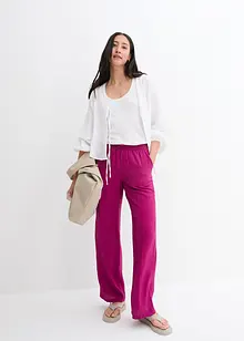 Pantalon ample à taille élastiquée, bpc bonprix collection