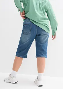 Bermuda en jean stretch à taille confortable, bonprix