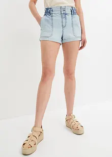 Short en jean paperbag, RAINBOW