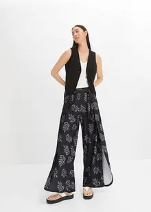 Pantalon style portefeuille en jersey crêpe, bonprix