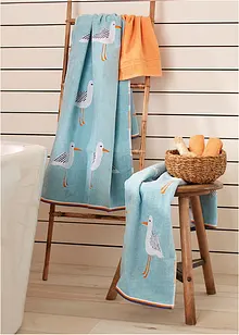 Serviette de toilette motif mouette, bonprix