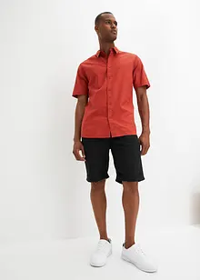 Chemise manches courtes en lin mélangé, bonprix