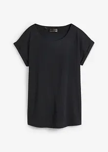 T-shirt coton et soie, bonprix