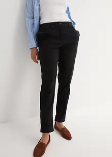 Pantalon chino en coton, longueur chevilles, bonprix