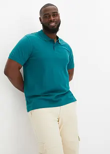 Polo en piqué 100% coton, manches courtes, bonprix