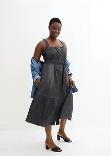 Robe d'été en jean avec ceinture, John Baner JEANSWEAR