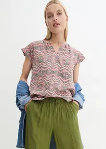 Blouse sans manches à effet froissé, bpc bonprix collection